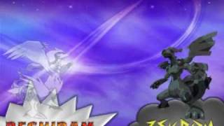 Reshiram VS Zekrom [upl. by Sabsay]