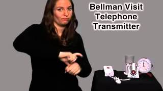 Bellman amp Symfon Visit MultiPurposeTelephone Transmitter  Product SKU BE1123 [upl. by Sorkin337]