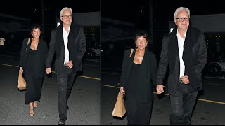 Tim Robbins And Reed Morano Grab Dinner With The Shawshank Redemption co star Morgan Freeman in LA [upl. by Kiyohara]