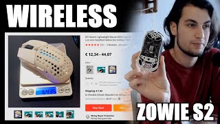 3D Printed Wireless Zowie S2 60g [upl. by Nyleahs]