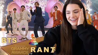 BTS Grammys 2021 RANT amp REACTION [upl. by Annonyw]