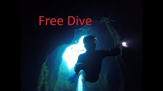 Free Dive Jacobs Well Wimberly Texas Go Pro [upl. by Nnyleuqcaj]