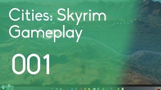 Cities Skyrim 001 Start from Riften Cities Skylines  No Commentary [upl. by Calie663]