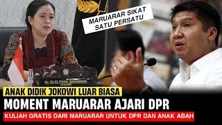 Menteri Paling Hebat Dan Berani Maruarar Goncang Gedung DPR RI [upl. by Attenod407]