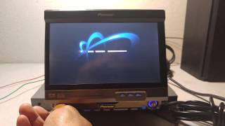 Pioneer AVHP7500DVD Car CDDVD Player [upl. by Nilorac]