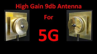 High Gain 9db Antenna for 5G [upl. by Llemhar]