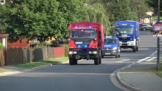 Sonderlage Einsatzfahrten Technisches HIlfswerkFeuerwehrtechnische Zentrale Osterode [upl. by Anirdua797]