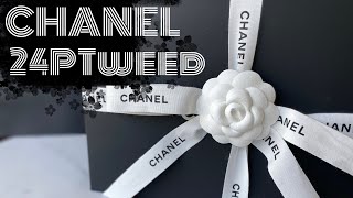 CHANEL 24P Tweed 🩶🩶シャネルといえばツイード🩶🩶 샤넬이라고 하면 트위드 [upl. by Imled]