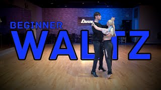 Beginner Waltz  How To Dance Basic Waltz With Your Partner [upl. by Inalaehak]