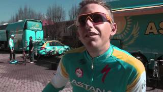 Team Astana  MilanSan Remo [upl. by Maxwell762]