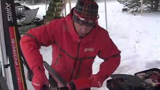 Swix Nordic Waxing Clinic 2010 Part 1 of 2 on SkiGearTV [upl. by Rowan466]