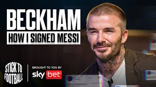 Beckham on Netflix Doc amp Messi  Stick to Football EP 2 [upl. by Vinaya653]