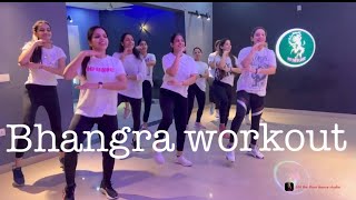 Top Notch Gabru  Dhol Remix  Bhangra Workout  Fitness Dance [upl. by Lonyer1]