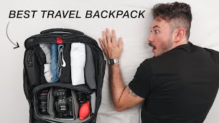 The Ultimate Minimalist Travel BackPack Clothes  Gear  Tomtoc [upl. by Gnilrits]