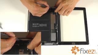 iPad 4 Screen Repair amp Disassemble [upl. by Lundt]