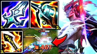 YONE TOP IS VERY STRONG THIS PATCH AND NEVER FAILS TO 1V9👌  S14 Yone TOP Gameplay Guide [upl. by Eimyaj57]