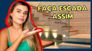 Tipos de ESCADAS e quais REVESTIMENTOS escolher [upl. by Baram92]