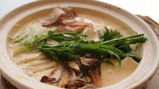 Miso amp soymilk nabe recipe 白味噌豆乳鍋のレシピ・作り方 [upl. by Ailadgim]