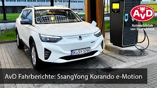 AvD Fahrberichte SsangYong Korando eMotion [upl. by Traci]