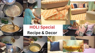 Summer amp Holi Decor  गर्मी और होली की खास रेसिपी आज ही बना कर रख दीजिए  holi Special Recipes [upl. by Maleeny]