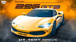 Тест драйв Ferrari 296 GTB  лучший гибридный суперкар DT Test Drive [upl. by Sarid82]