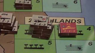 Bare Bones Wargaming Vietnam Solitaire Special Edition Play Through [upl. by Iadahs]