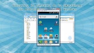 Cómo controlar telefono android desde la PC con MyPhoneExplorer  DescargaFast [upl. by Annabell]