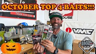 The BEST Bass Fishing Baits for OCTOBER [upl. by Irrabaj873]