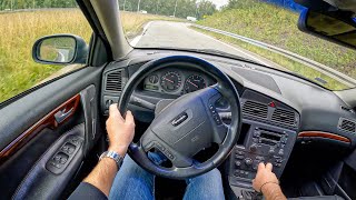 2000 Volvo V70 24 T 200HP 0100 POV Test Drive 1351 Joe Black [upl. by Audris]