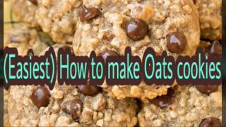 Sara beauty corner Oats cookies tried Healthy Snacks Easy recipe [upl. by Neela]