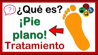 Pie PLANO o pie caido  ¿QUE ES causas sintomas y TRATAMIENTO [upl. by Kho]