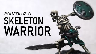 Painting a SKELETON WARRIOR [upl. by Bergstrom]