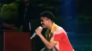 Seven Foot Frame Camilo Madrigal aka Rhenzy Feliz Singing IRL of We Don’t Talk About Bruno [upl. by Shih]