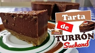 Tarta de Turrón Suchard  Tarta de turrón sin horno  Receta de tarta de chocolate 🍫 Torta sin horno [upl. by Tabb]