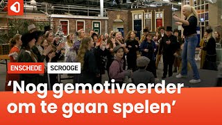 Decor wereldberoemd kerstverhaal Scrooge landt op Vliegveld Twenthe [upl. by Reames]