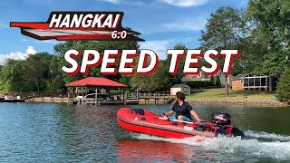 Hangkai 6hp Upgrades  Speed Test Hydrofoil vs Prop Upgrade [upl. by Dehnel]