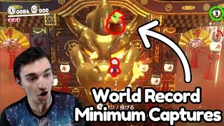 I CRUSHED my World Record in Super Mario Odyssey Minimum Captures [upl. by Anett]