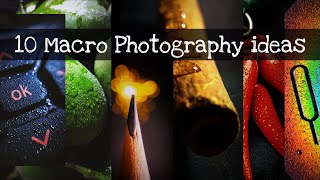 10 EASY MACRO PHOTOGRAPHY IDEAS at Home  Mobile Photography Ideas  Photography Hacks [upl. by Akitahs]