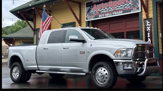 2011 Dodge Ram 3500 MegaCab Dually Only 28k Miles Sold [upl. by Nomor]