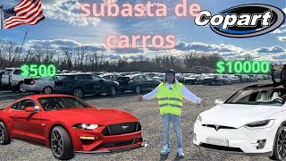 Así son las subastas de carros en los Estados Unidos‼️ [upl. by Nerhtak]