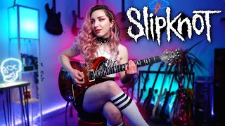 PSYCHOSOCIAL  Slipknot  Guitar Cover by Sophie Burrell [upl. by Chas]