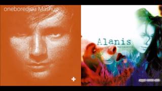 Ironic Legos  Ed Sheeran vs Alanis Morissette Mashup [upl. by Orvah]