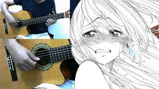 Kaikou  Nisekoi OST ニセコイ guitar cover TABS [upl. by Ekenna737]