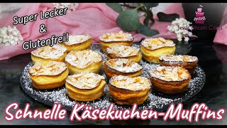 Schnelle Käsekuchen muffins mit Mandarinen😍 Glutenfrei und Super Lecker [upl. by Otha]