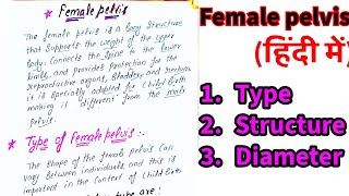 Female PelvisOBG Obstetrics and GynaecologyStructure and Diameters4th Year [upl. by Gherardo898]