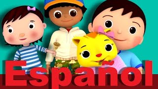 Ding Dong Bell  Canciones infantiles  LittleBabyBum [upl. by Akir]