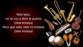 Tristeza Wito Vélez Y Su Orquesta Uno Letra [upl. by Ewald609]