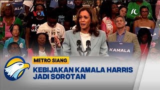 Kebijakan Luar Negeri Kamala Harris Jadi Sorotan  Metro Siang [upl. by Akialam]