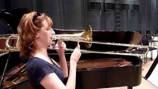 Mulcahy plays trombone solo from Mahlers Third Symphony [upl. by Ozneral]