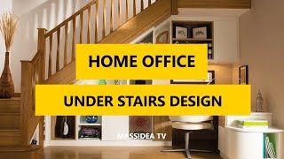 50 Awesome Home Office amp Study Room Under Stairs Space Design Ideas [upl. by Brader]